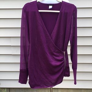 Venus Side Zip Up Top